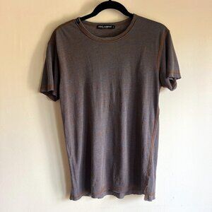 Vintage-Style Distressed Tee